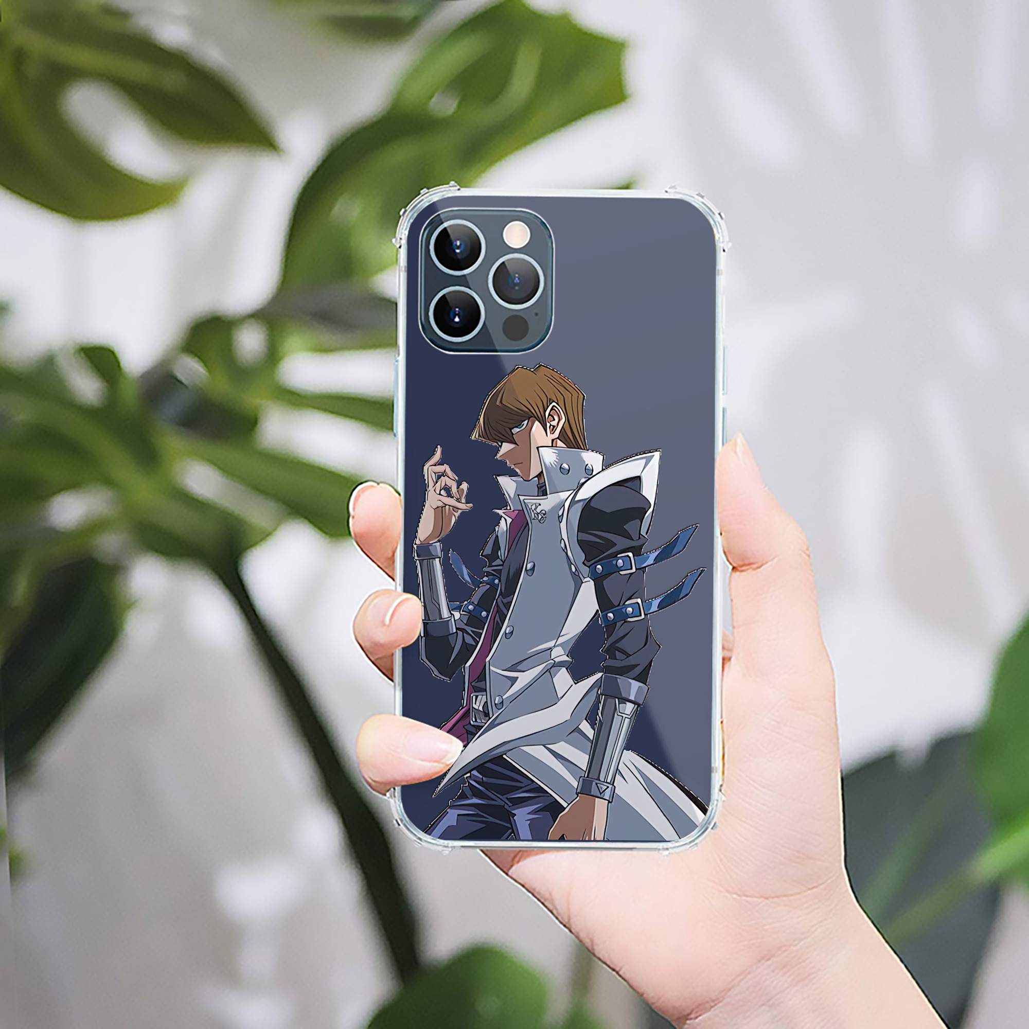 （画像用） 遊☆戯☆王 Yu-Gi-Oh! 【iPhone 12シリーズ対応】透明スマホケース（クリアソフトケース）